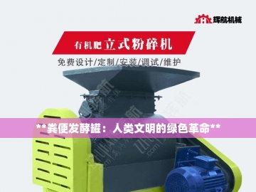 年产二十万吨有机肥生产线：绿色农业的超级引擎